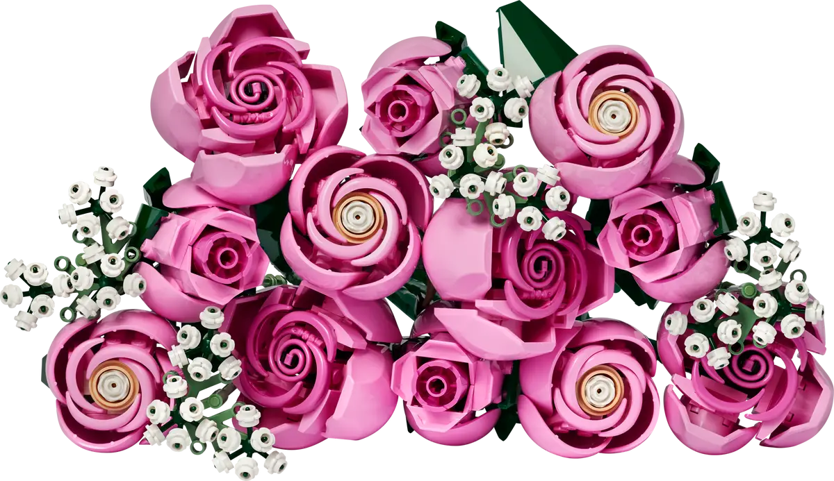 Bouquet de roses roses