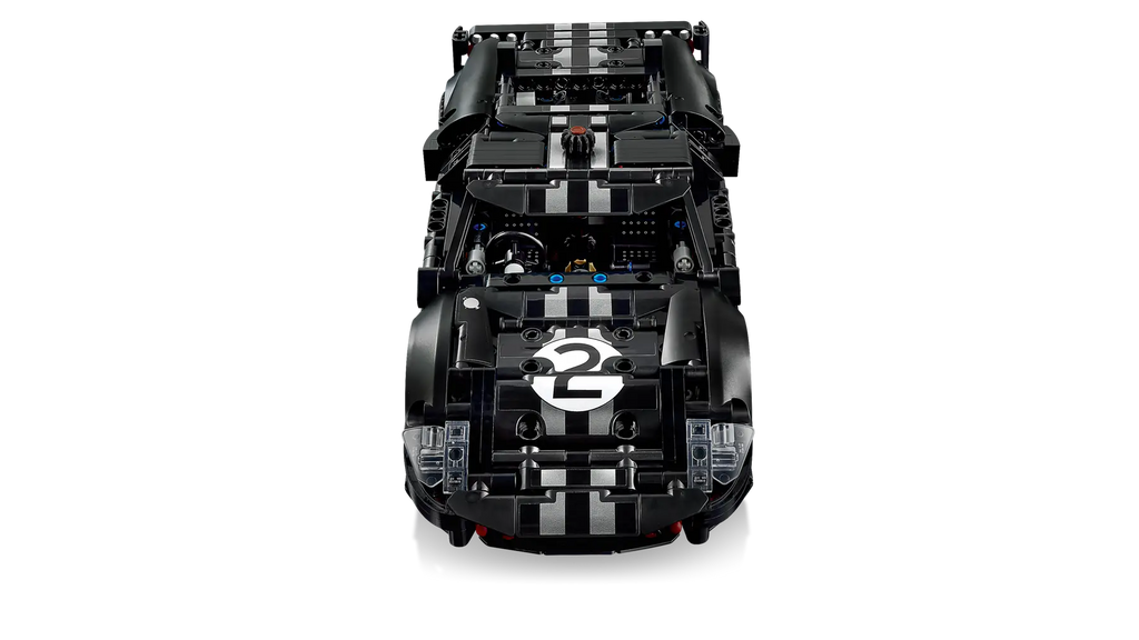 La voiture de course 1966 Ford GT40 MKII