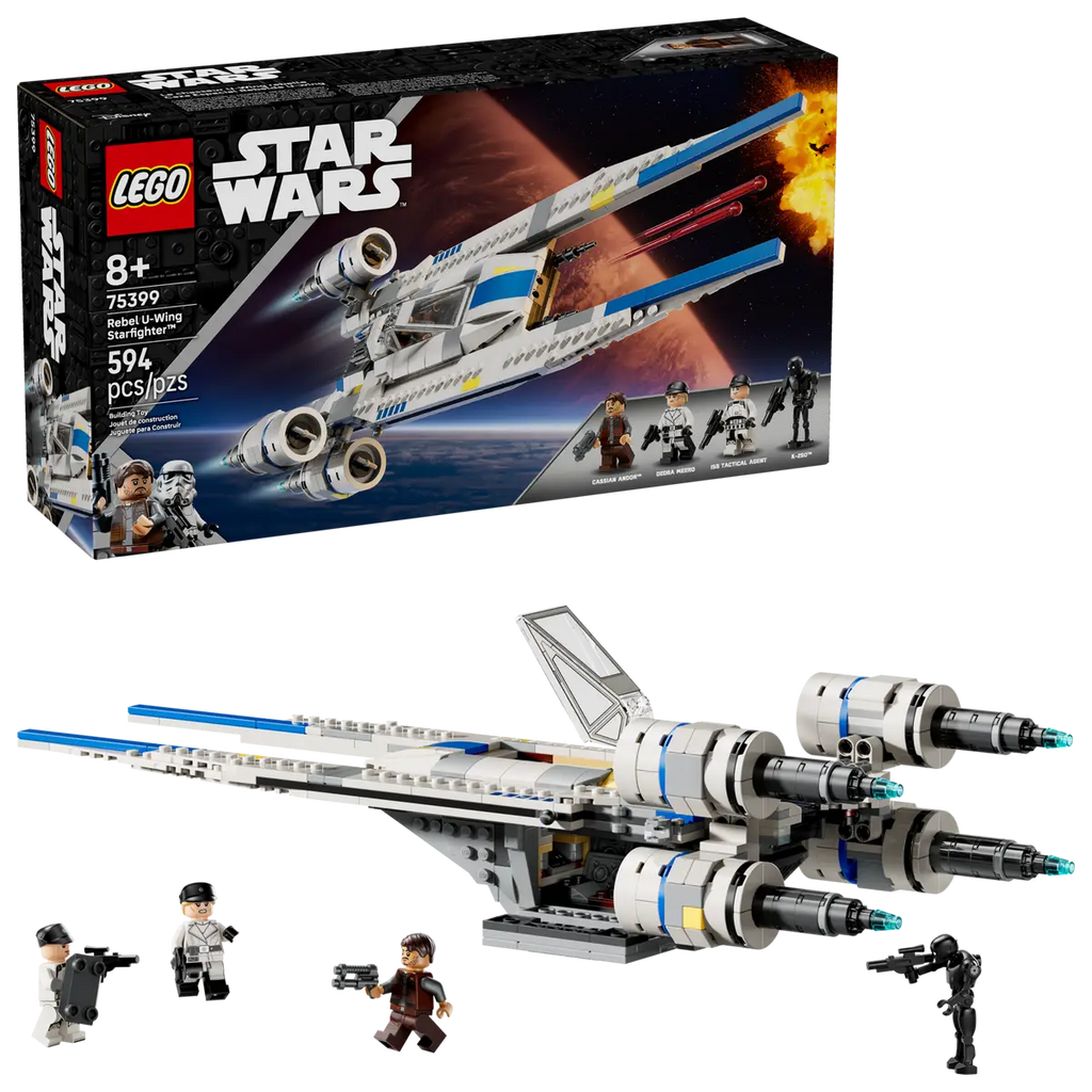 Le chasseur stellaire U-Wing de l’Alliance Rebelle