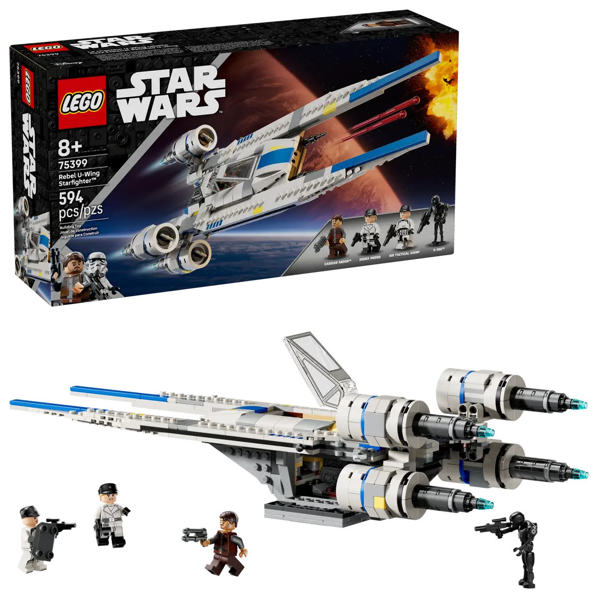 Le chasseur stellaire U-Wing de l’Alliance Rebelle