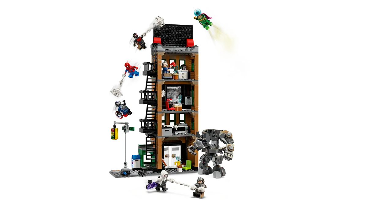 Spider-Man contre Mystério : le Daily Bugle