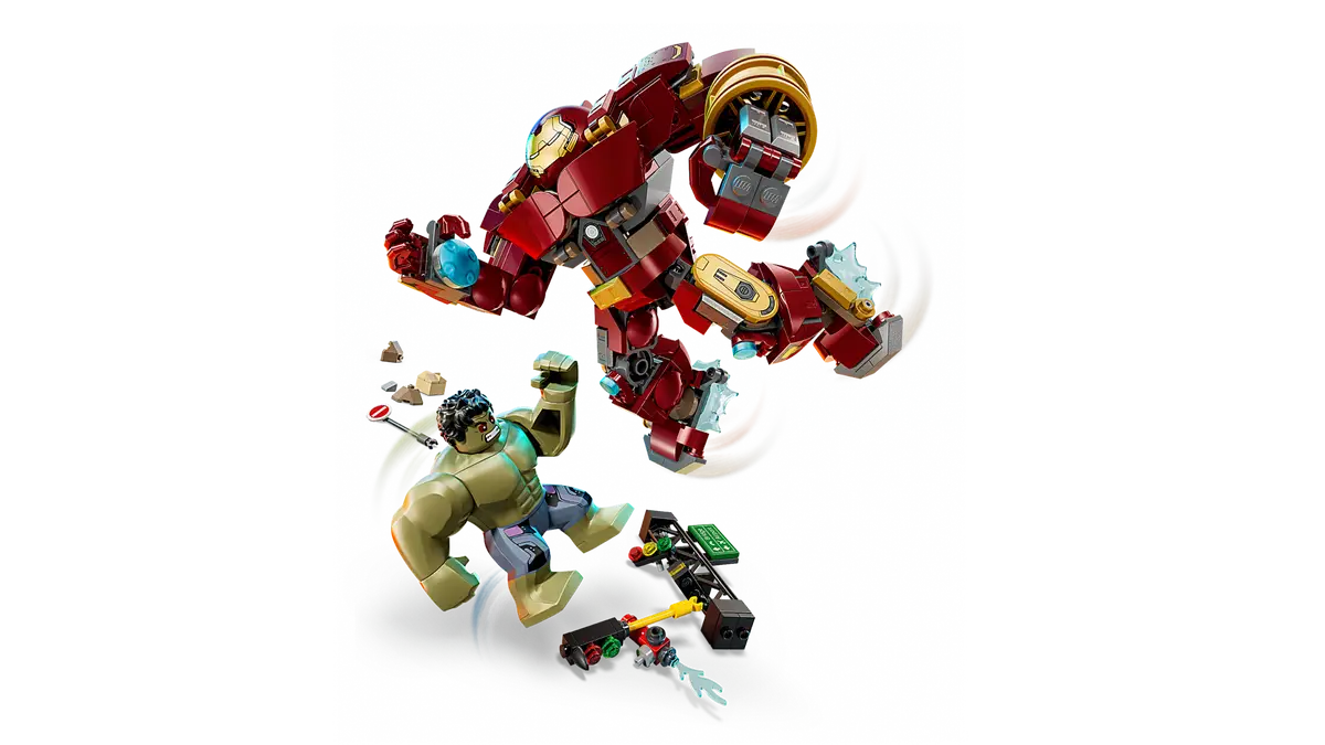 Le combat légendaire entre Hulkbuster et Hulk