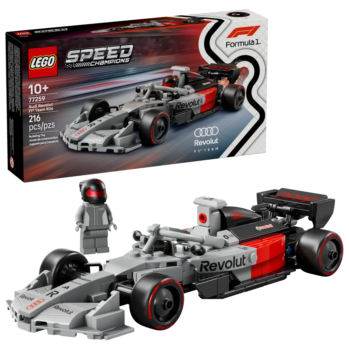 Voiture de course Audi Revolut F1® Team R26